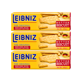 3 Gói bánh qui bơ ít đường Leibniz Đức 200g bơ tự nhiên và dầu hướng dương, bánh giòn tan HSD,, 16 06 2022 thumbnail