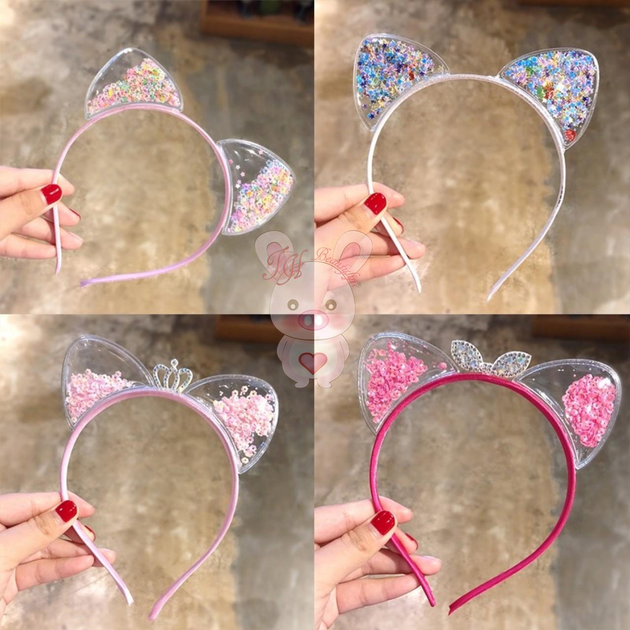 CÀI TAI MÈO KIM SA SIÊU CUTE