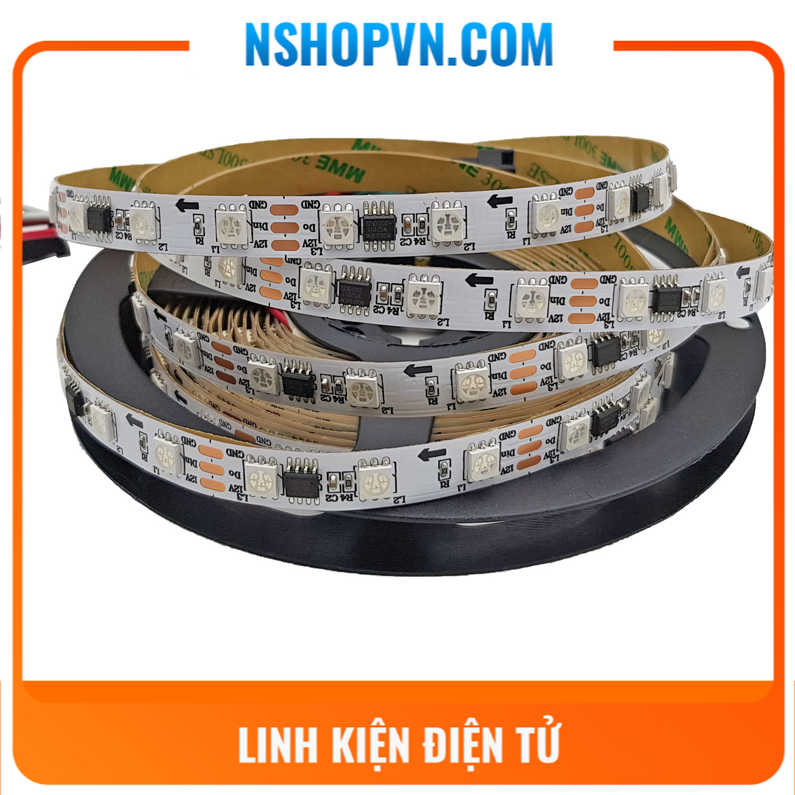 Led dây WS2811 không phủ epoxy