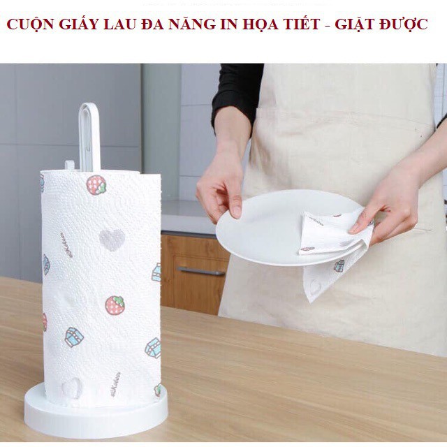 Cuộn Giấy Lau Bếp Đa Năng Siêu Thấm