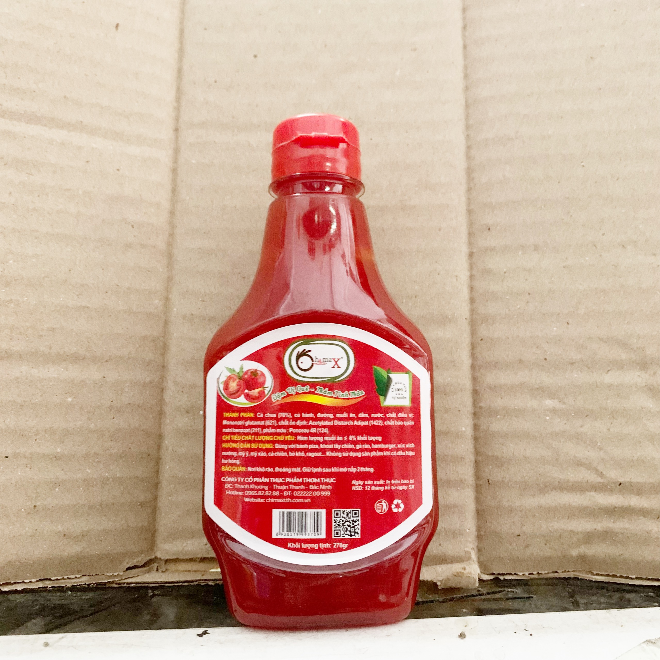 Tương Cà Chua Chimax Chai 250g