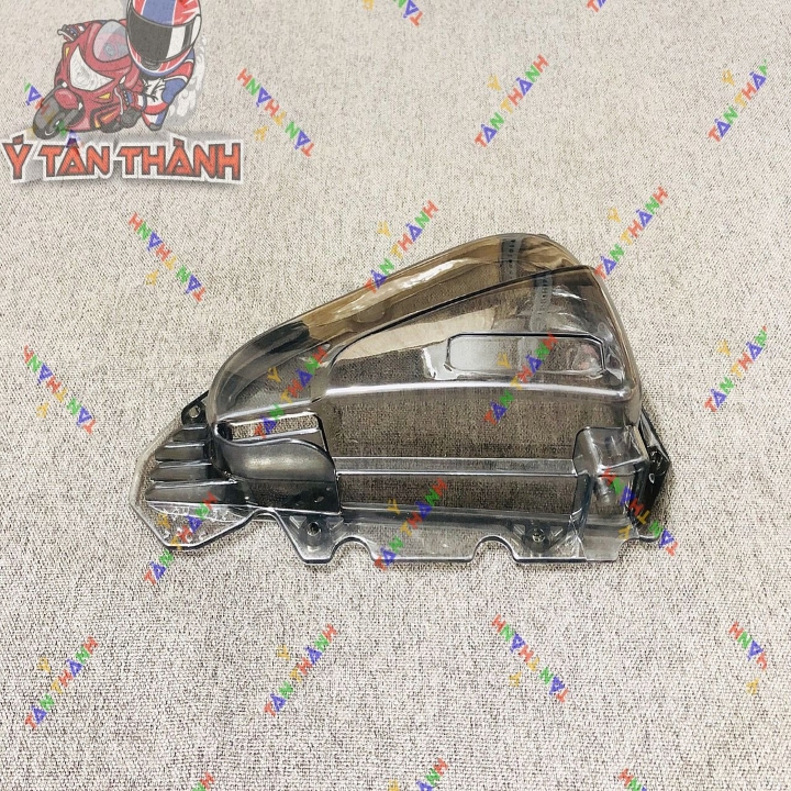 Pô E Trong Suốt Scoopy Đen Khói