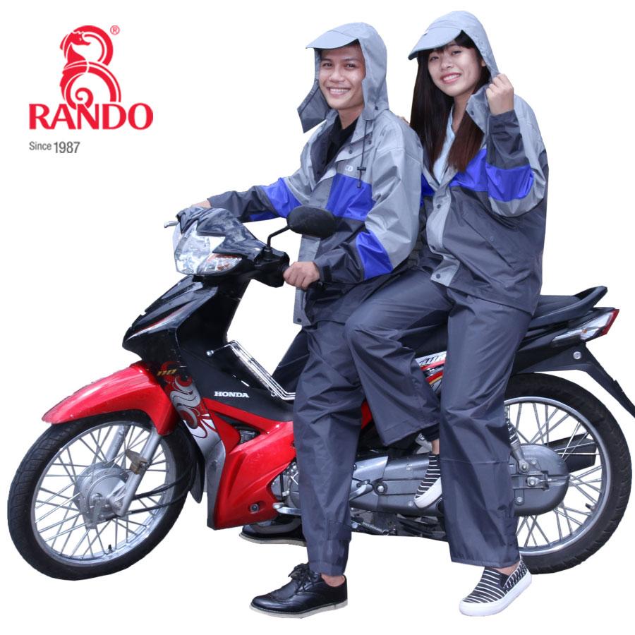 Bộ áo mưa ECO Rando size XL (Xanh biển)