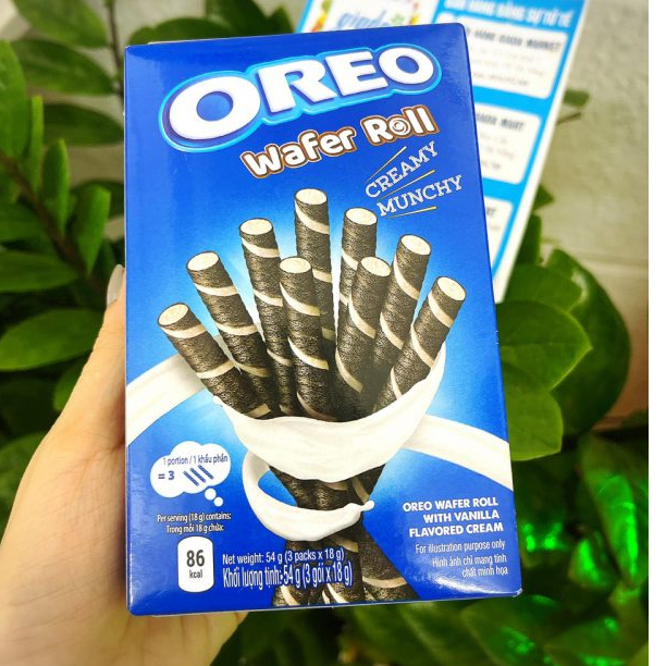 Bánh Quế Oreo Vị Sôcôla Wafer Roll