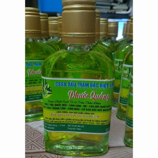 100ml tinh dầu tràm Phước Quảng thủ công