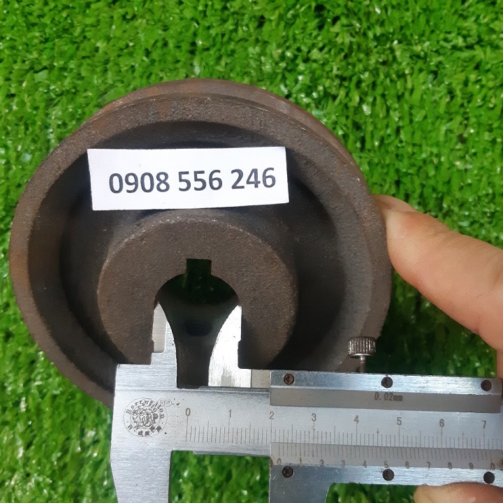 Puly 10cm cốt 22mm 1 rãnh A