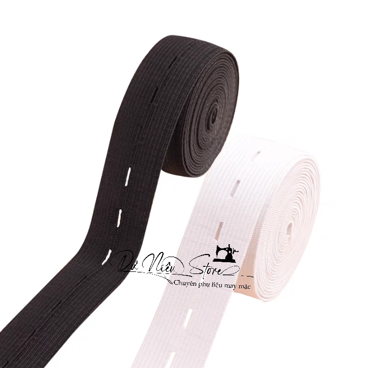 5m Thun Bản 2cm Có Lỗ May Quần Cho Em Bé, Bà Bầu...