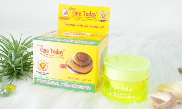 [HCM] [Chính hãng] KEM ONE TODAY TRẮNG DA CHỐNG NẮNG SPF 50 8g