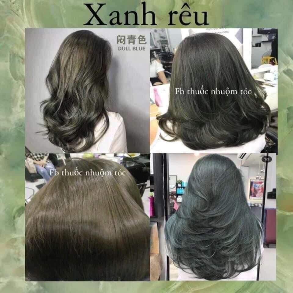 Tóc xanh rêu - một màu tóc mới lạ và độc đáo. Nếu bạn cũng thích phong cách táo bạo, cá tính thì hãy xem hình ảnh sau và cùng trải nghiệm một kiểu tóc nổi bật và độc đáo như thế!