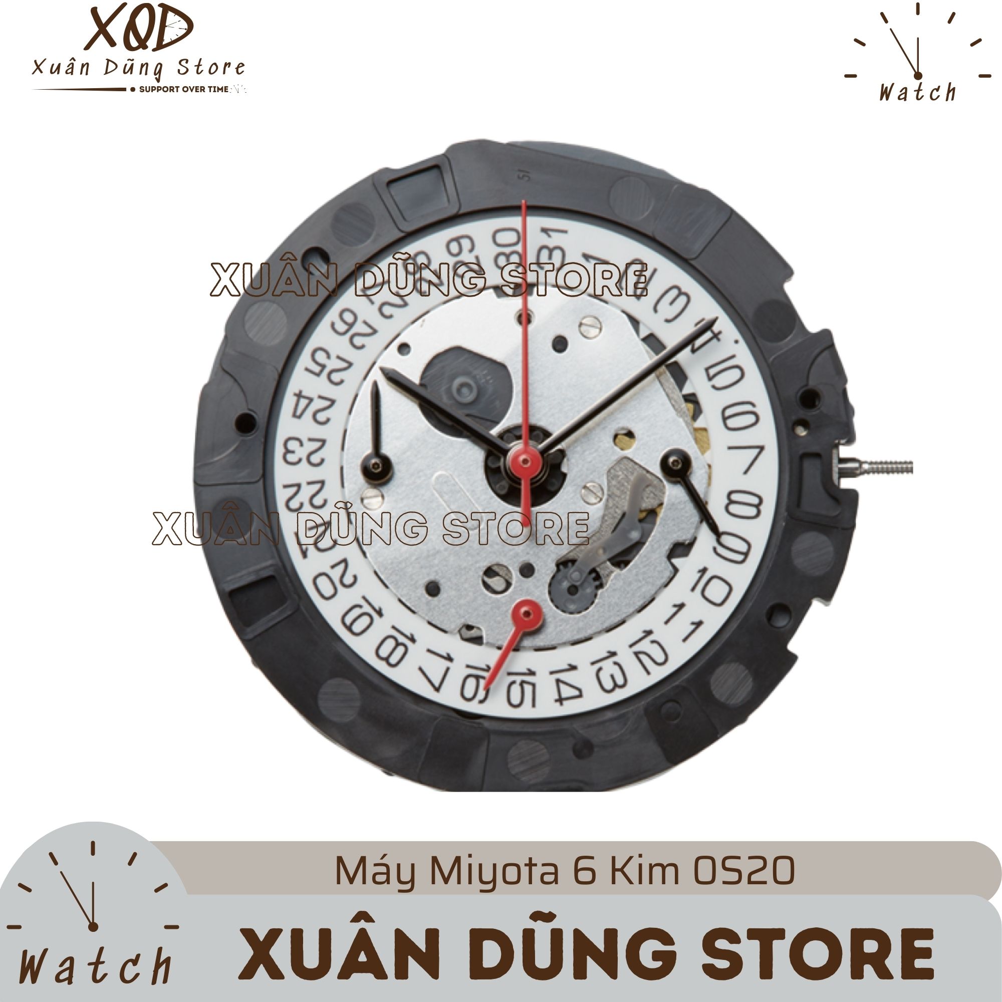 Phụ tùng 0s20 os20 máy đồng hồ os20 linh kiện thay thế máy đồng hồ os20 miyota dùng cho việc thay máy