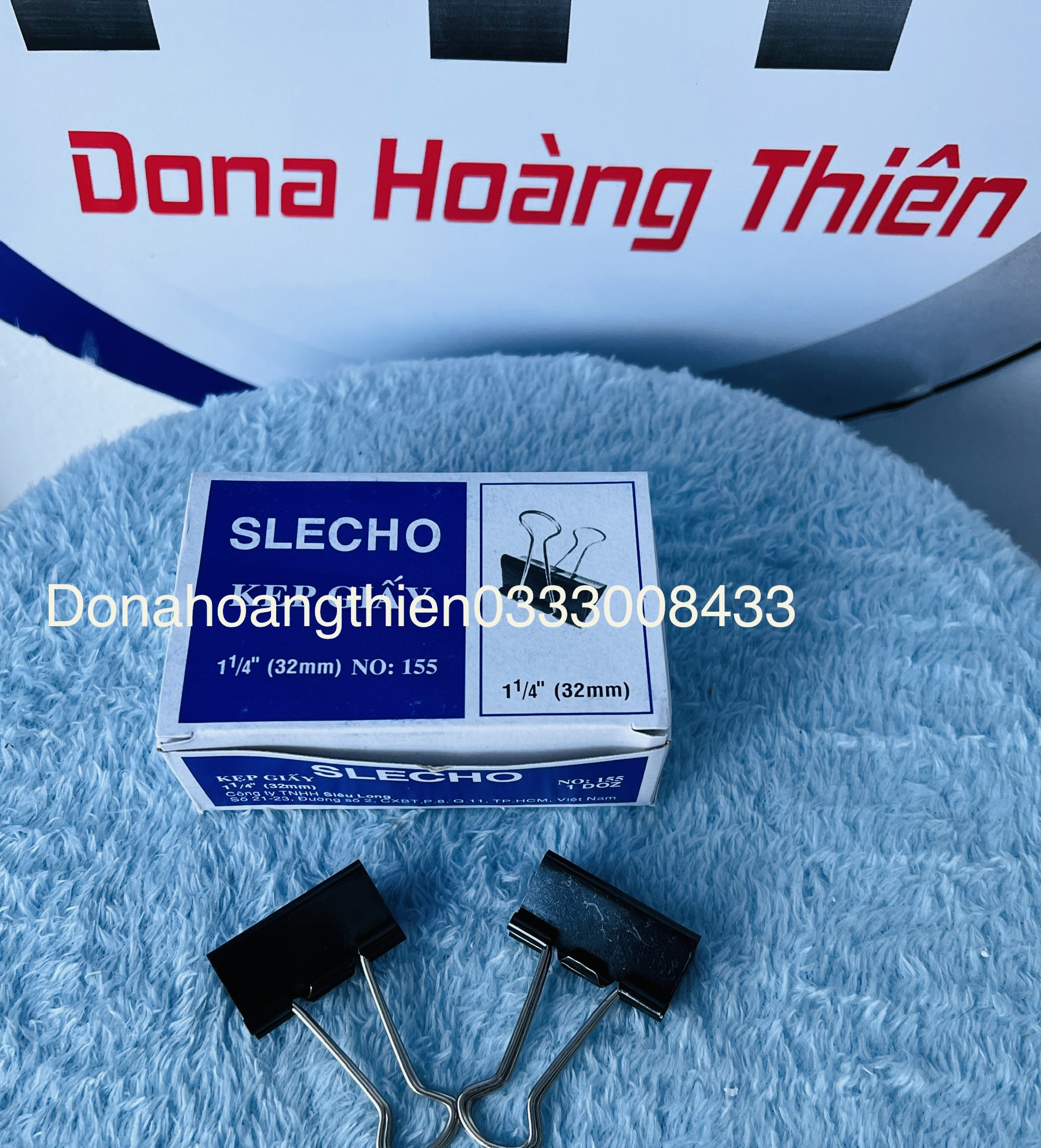 Kẹp bướm slecho 32mm, 41mm, 51mm