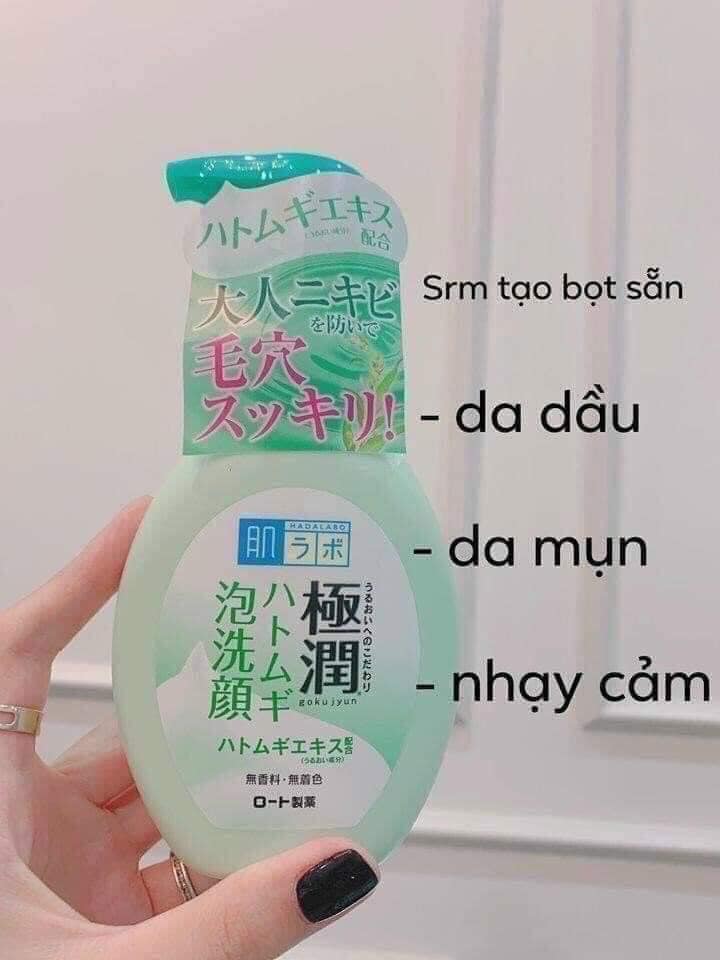 Sữa rửa mặt tạo bọt Hada LaBO NHẬT BẢN