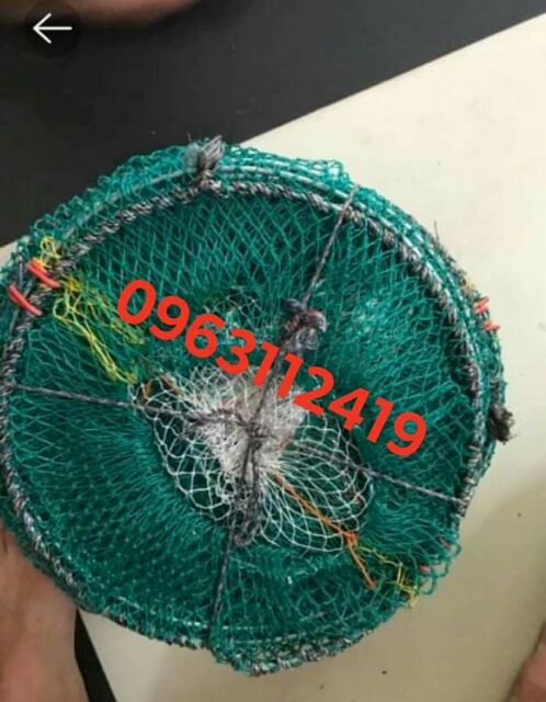 Lồng lò xo  bắt ếch, ba ba, cua, cá, lươn. ... 30×60