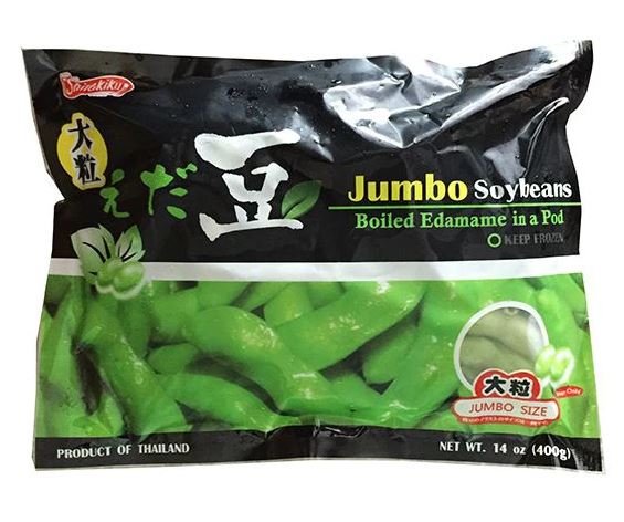 Date 05/27 Đậu nành EdamameThái Lan 400g