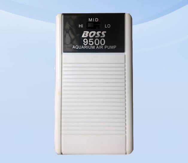 Máy Oxy 2 vòi Boss 9500 SIÊU ÊM CHO HỒ CÁ