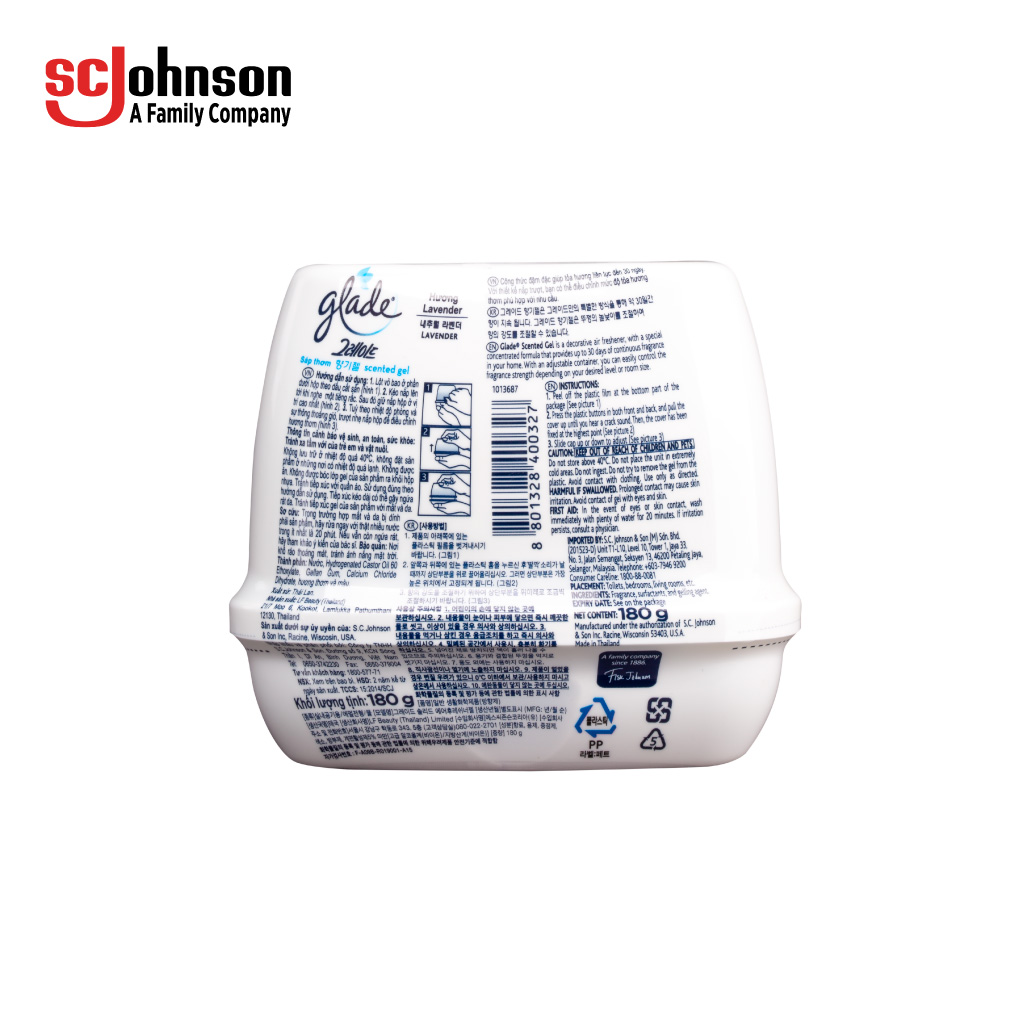 GLADE Sáp thơm hương Biển Phiêu Bồng 180G
