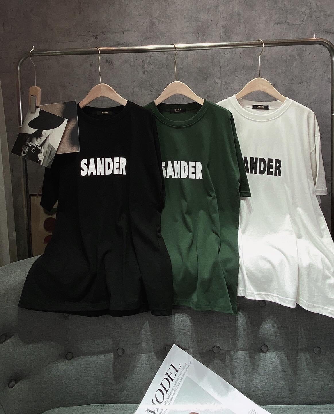 Áo Thun Nữ In Chữ SANDERR Siêu Cháy Hàng MB