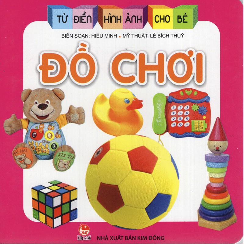 Từ điển hình ảnh cho bé - đồ chơi