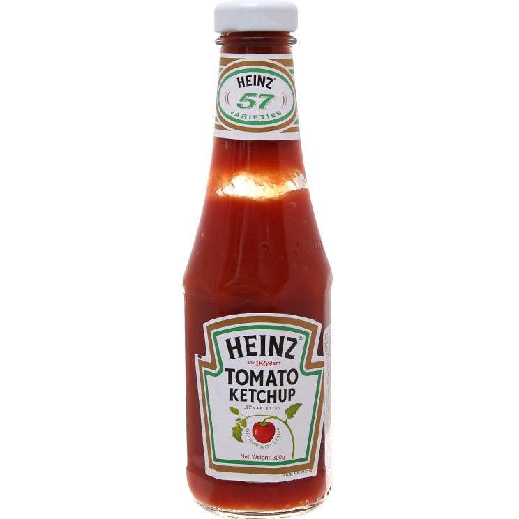 (3 loại) Tương Cà & Ớt Heinz chai 300gr