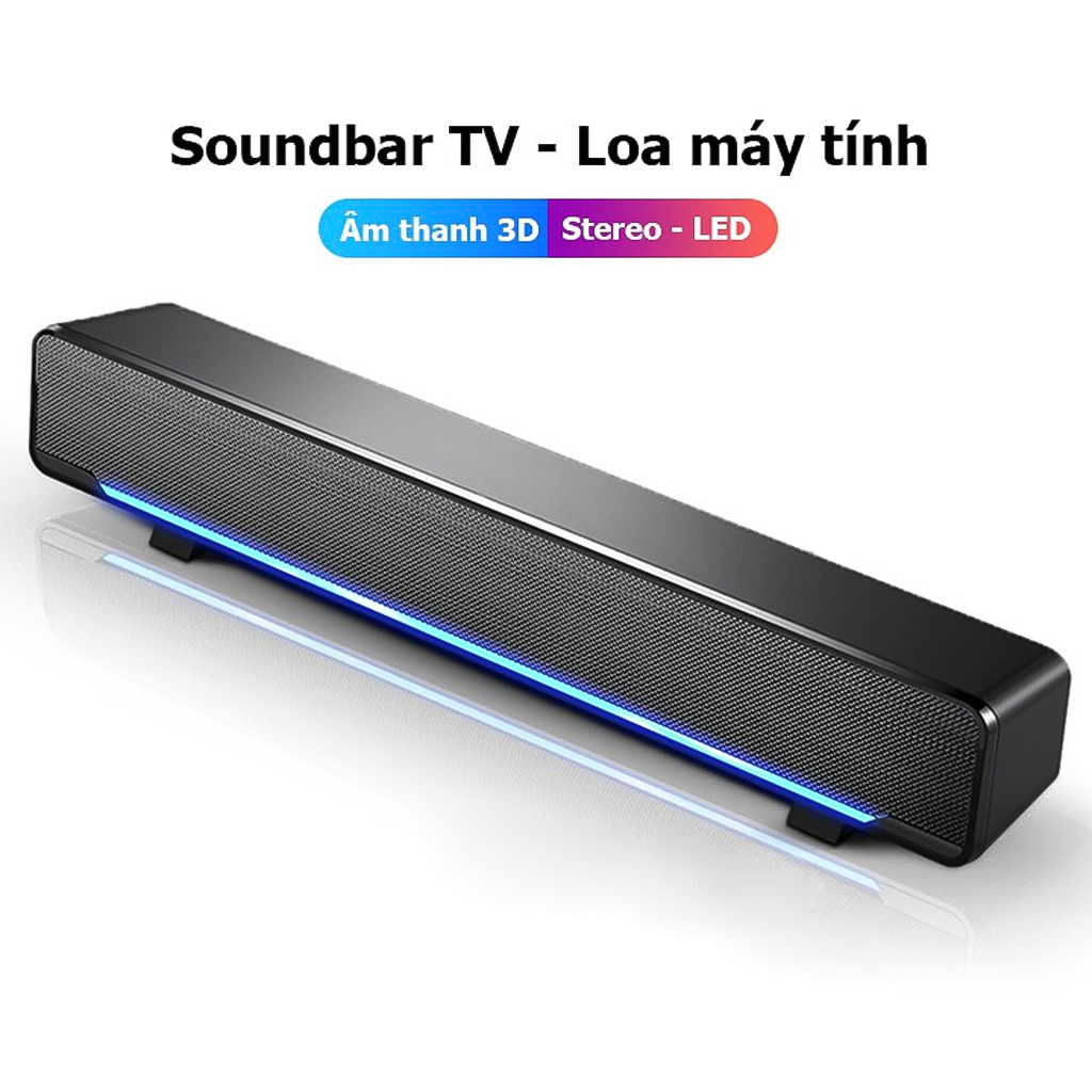 Loa Vi Tính Bluetooth Gaming Sada D-209 Super Bass Phiên Bản Nâng Cấp Của 2Good Dùng Cho Máy Tính Pc Laptop Điện Thoại