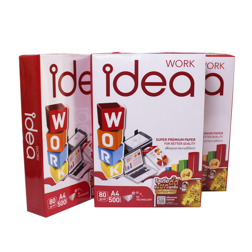 Giấy a4 idea 70gsm 80gsm giấy in photo giá rẻ 500 tờ nhập khẩu thái lan sukado