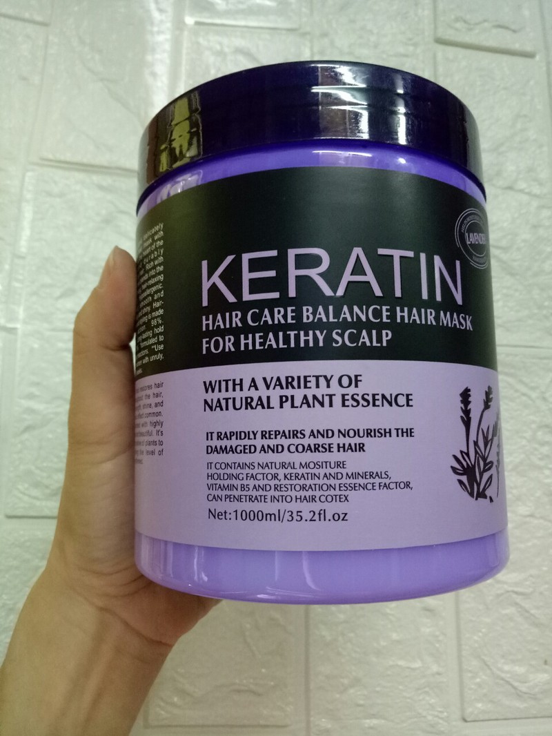 [HCM]HẤP DẦU KERATIN PHỤC HỒI TÓC 1000ml