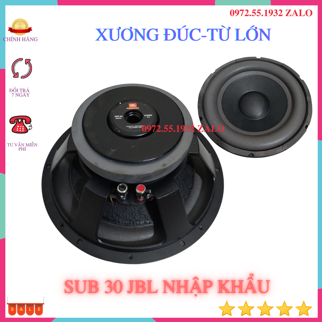 Loa sub 30 jbl nhập khẩu từ 130 công suất lớn-1 chiếc