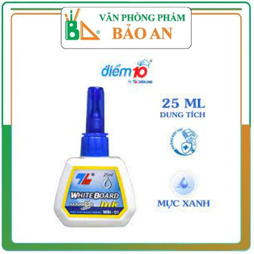 Mực bút lông bảng thiên long wbi-01