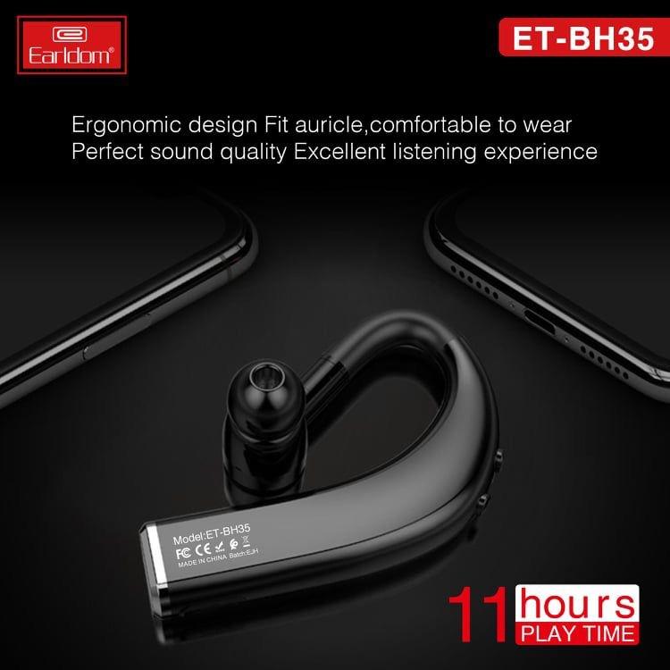 Tai Nghe Đàm Thoại Bluetooth Earldom BH35 (1 Tai)