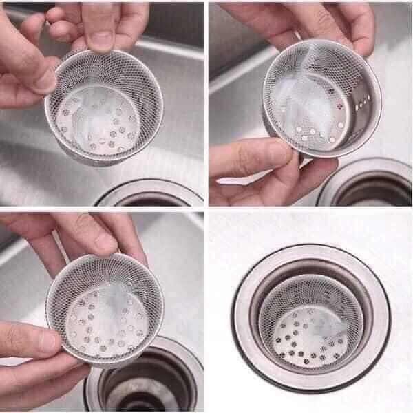 Túi lọc rác bồn rửa bát ( bịch tầm 100 cái)