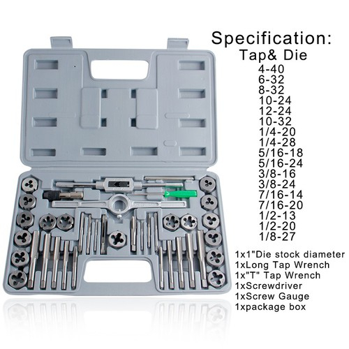 Bộ tạo ren 12 20 40 chi tiết bộ taro hợp kim siêu cứng
