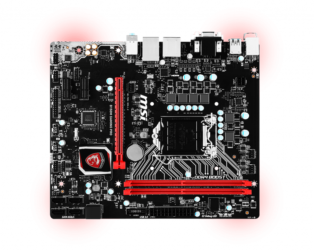 Mainboard MSI B150M GAMING PRO (Intel 1250, Socket 1151, M-ATX, 2 khe Ram DDR4) - Đã Qua Sử Dụng
