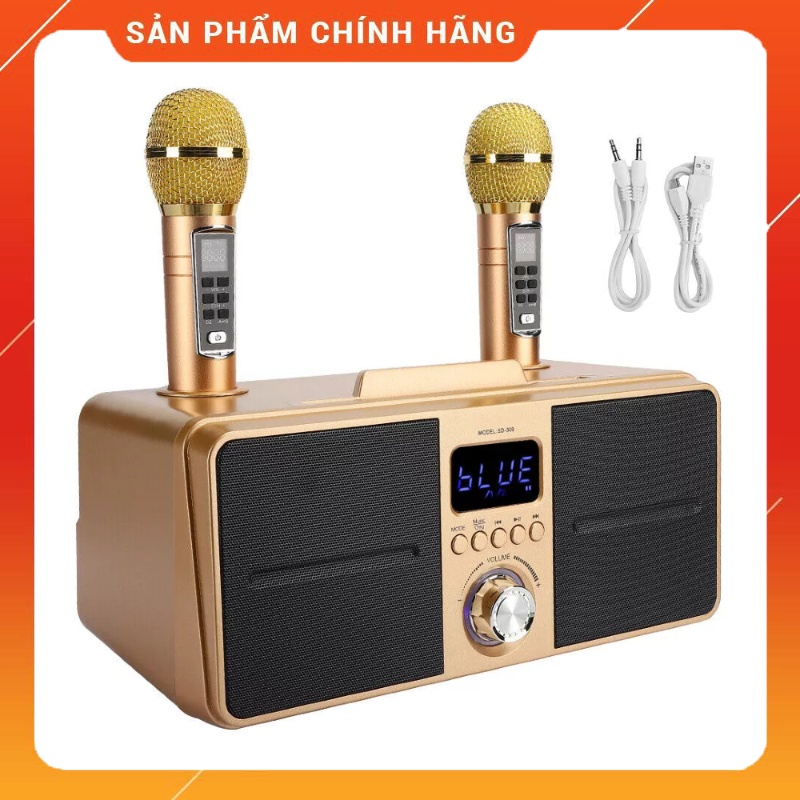 Loa karaoke sdrd sd-309 cao cấp, loa kéo karaoke, loa karaoke bluetooth 5.0 sdrd sd-309 cao cấp, dung lượng pin lớn, loa bluetooth karaoke âm thanh nổi stereo 3d ấn tượng.