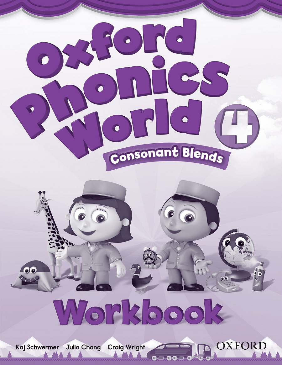 Bộ Oxford Phonics World 4 (2 sách + CD)