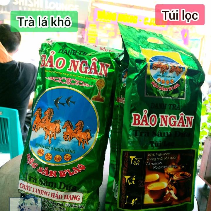 [Lá Trà Khô] Trà Sâm Dứa BẢO NGÂN 350g