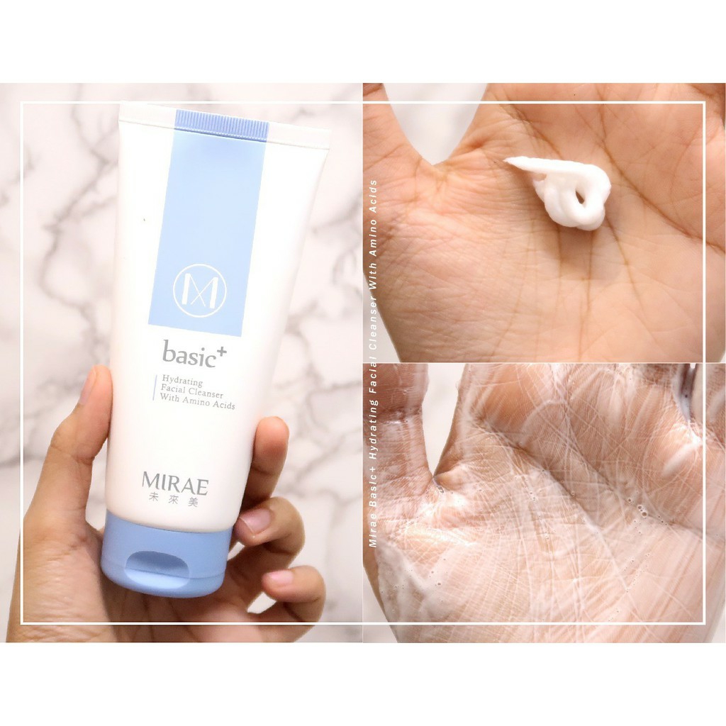 Sữa Rửa Mặt MIRAE làm sạch cấp ẩm hỗ trợ dưỡng da
