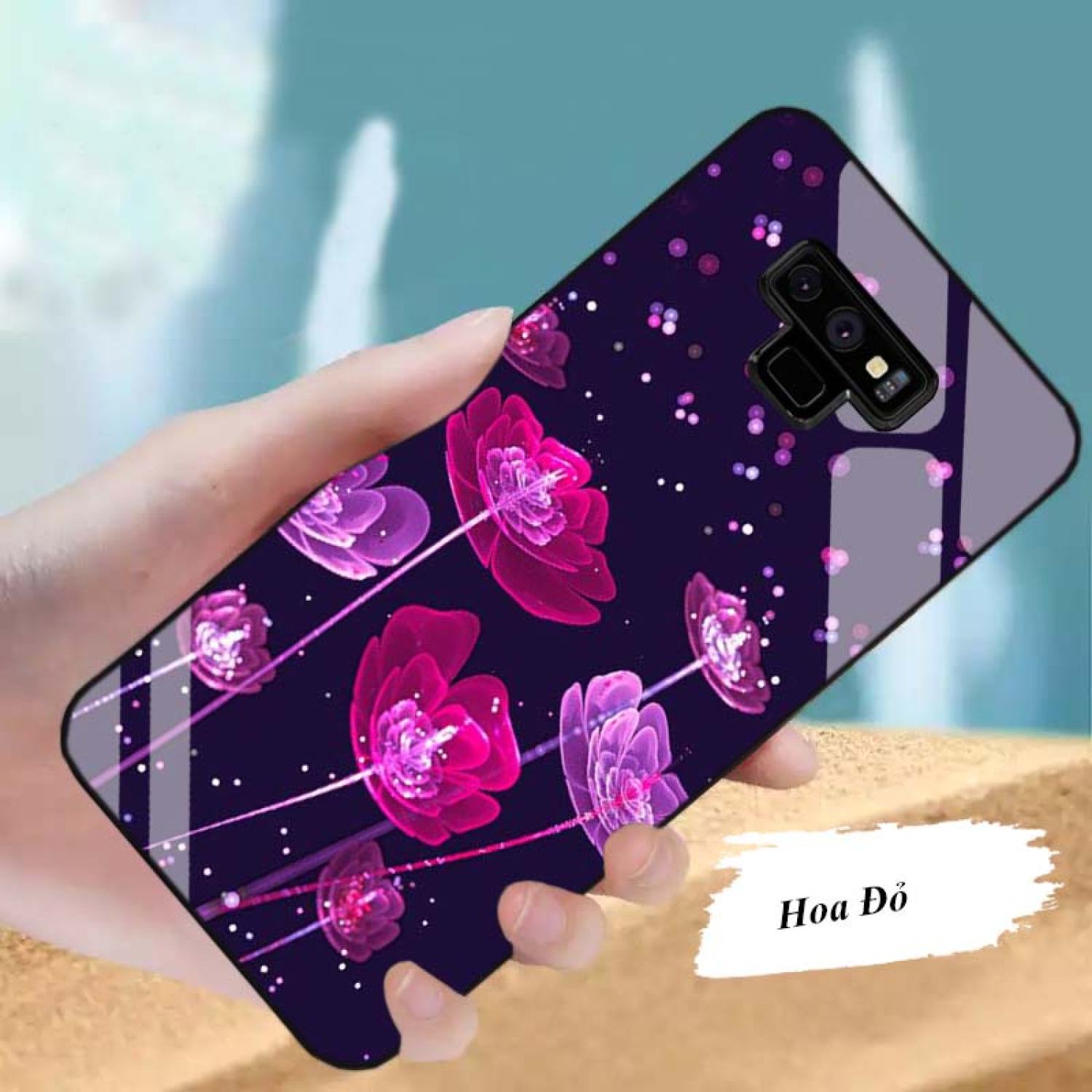 Ốp SAMSUNG NOTE 9 Lưng Kính Cường Lực Cao Cấp Mới ƞhất