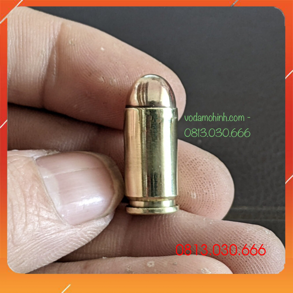 Mô hình cattut 9mm bằng đồng trưng bày
