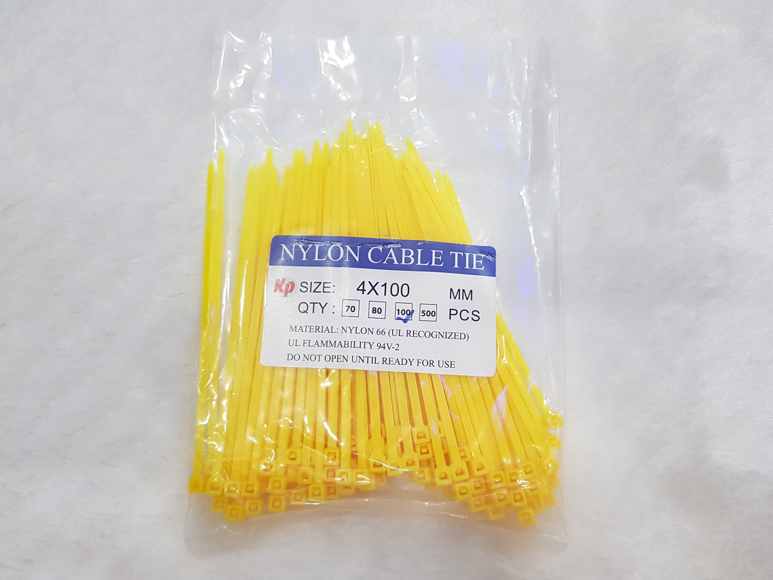 Dây rút dây thít kích thước 4x100 1 bịch 100 cái