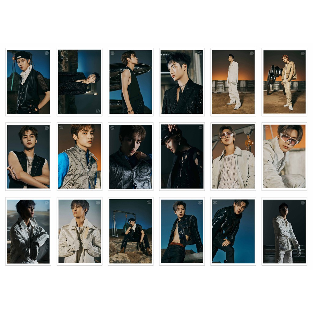 [Ép Lụa] Lomo Card 90 Ảnh NCT - RESONANCE