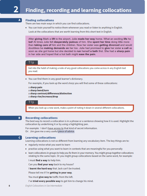 English Collocations in Use Intermediate (2nd Edition)