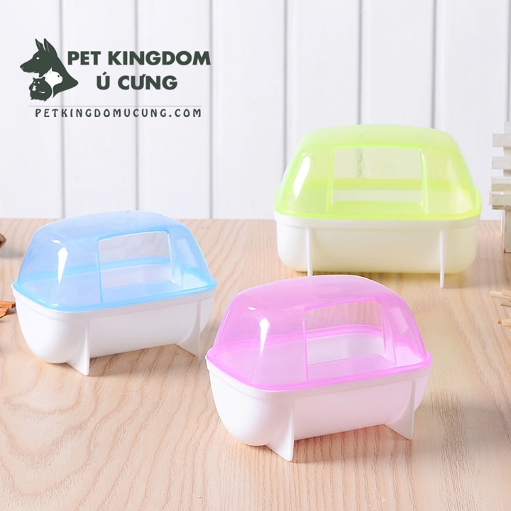 Nhà tắm nhựa dẻo bé cho hamster