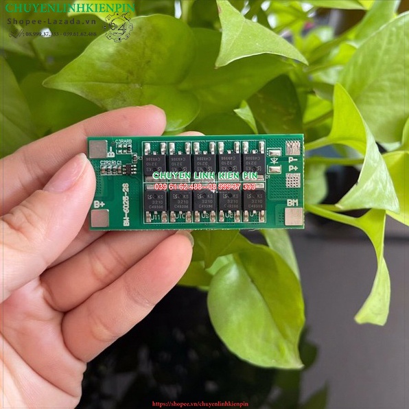 Mạch cân bằng bw 2s 8.4v - 25a sạc và bảo vệ pin li-ion 3.7v