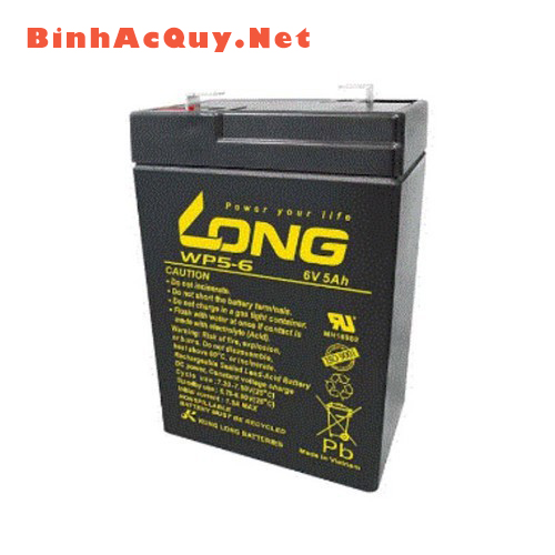 ắc quy Long WP5-6 (6V - 5Ah)