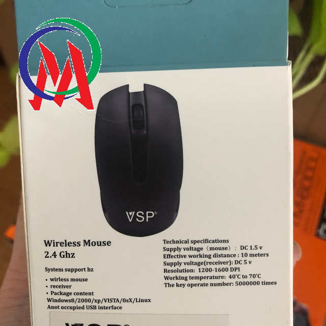 [HCM][Xả Kho] Chuột máy tính không dây VSP Q6