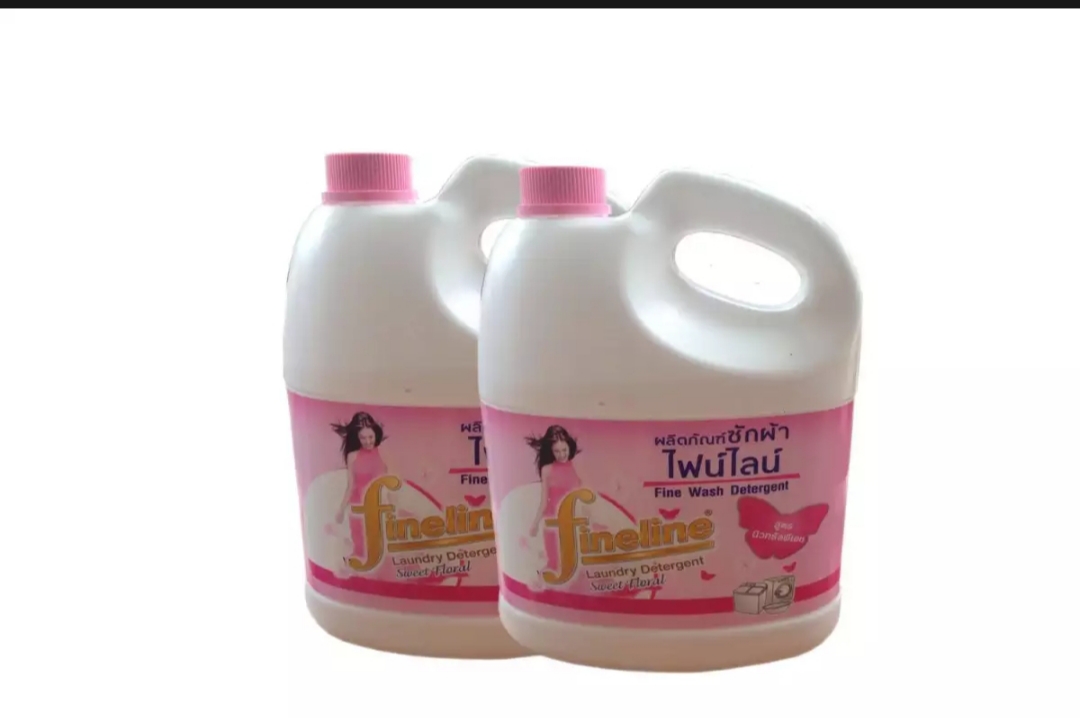 NƯỚC GIẶT FINELINE THÁI LAN TÍM-HỒNG-XANH - 3000ml