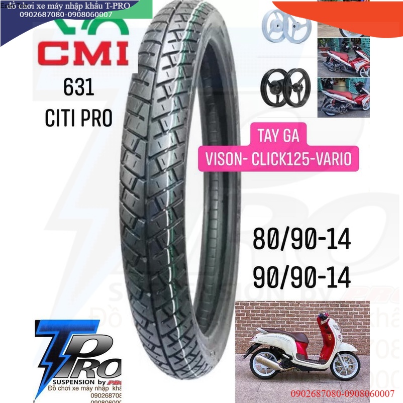VỎ LỐP CTH_631 tháilank vision click airblade pcx vario AB125_cameltire