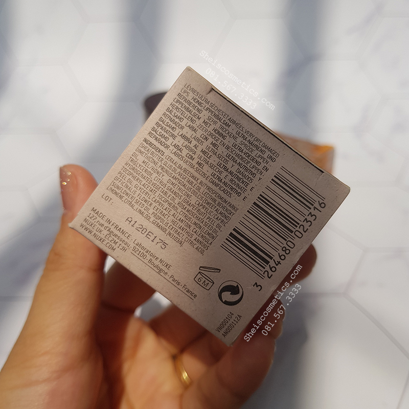 Dưỡng môi Nuxe Rêve de Miel Lip Balm