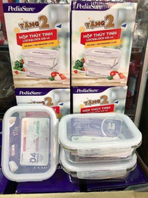 [HCM]Thố Thủy Tinh Lock & Lock 730ml