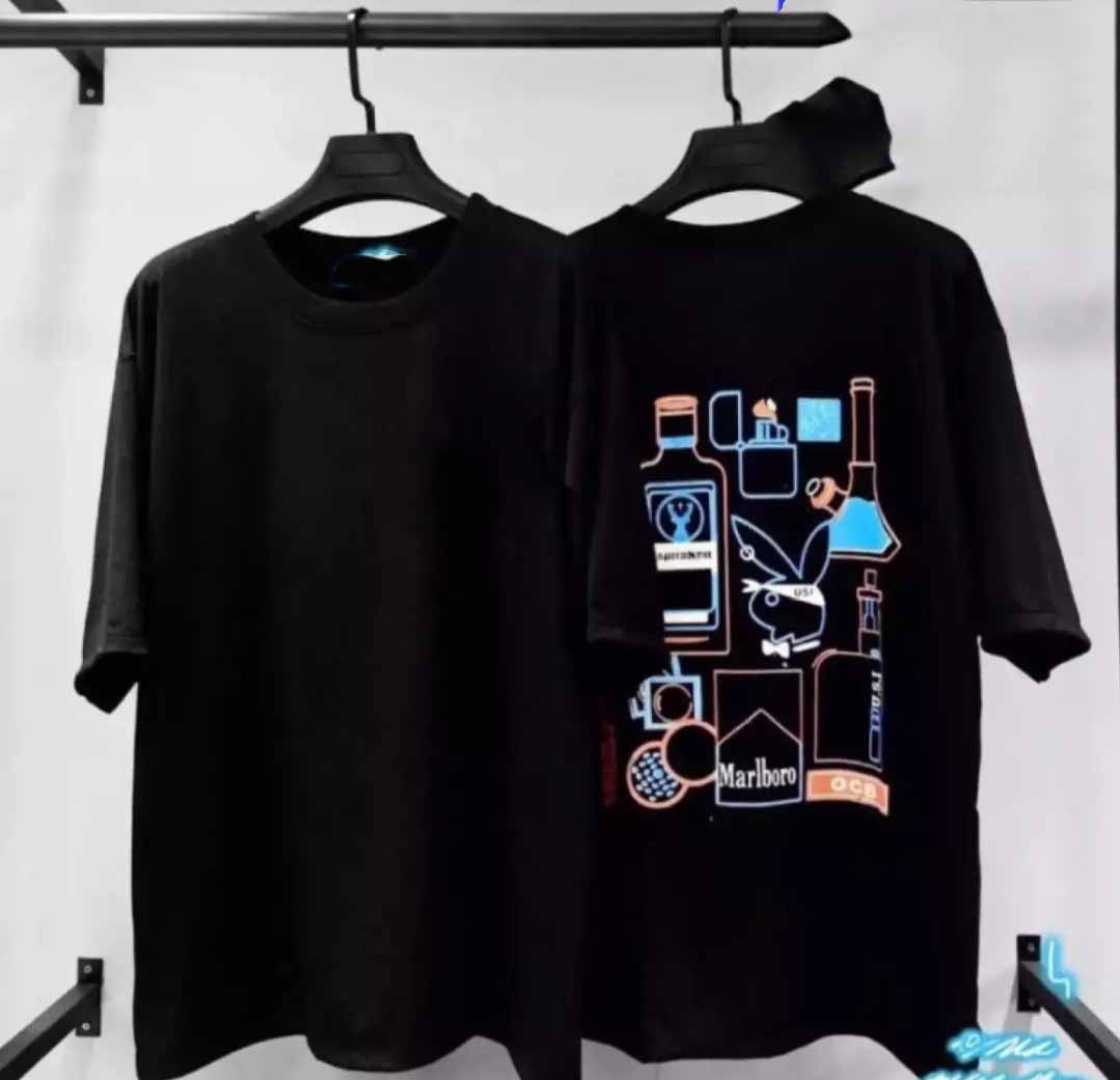 [HCM]Áo Thun Nam Nữ Form Rộng Hàn Quốc In Hình Hóa Học Độc Đẹp Vải Dày Mịn Thoáng Mát Thiết Kế Thời Trang Kiểu Dáng Năng Động Trẻ Trung